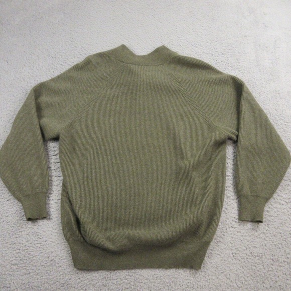 Brunello Cucinelli Mens Wool Cashmere Ribbed Sweater size 52 Large - Picture 5 of 12